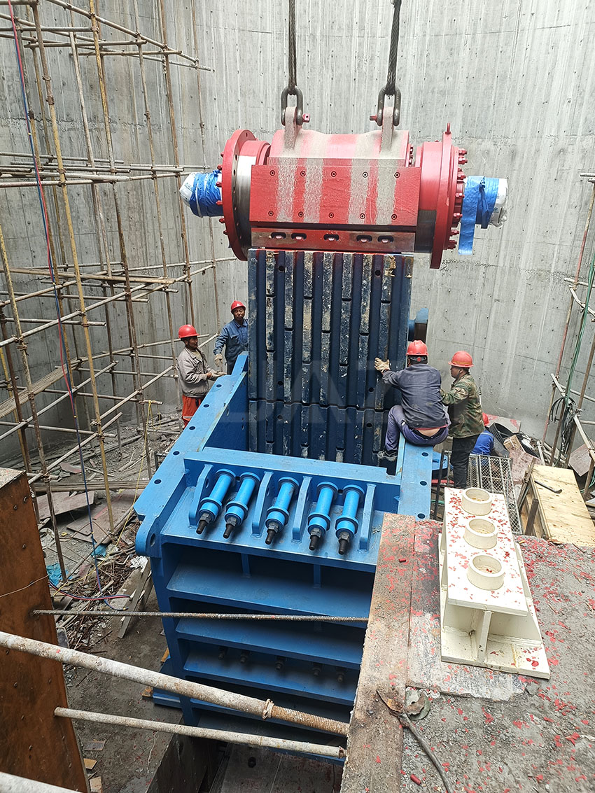 jaw crusher install