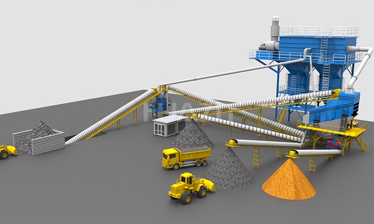 tower type stone crusher