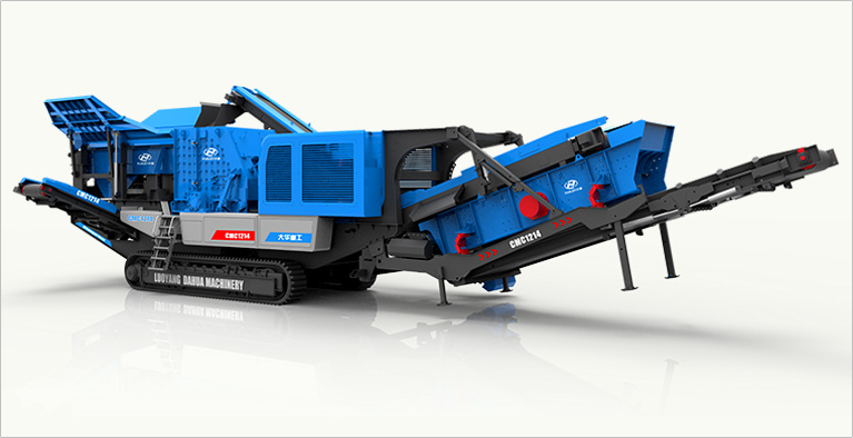 Track-mounted Mobile Impact Crushing Plant