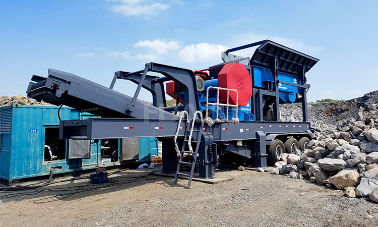 stone mobile crusher plant