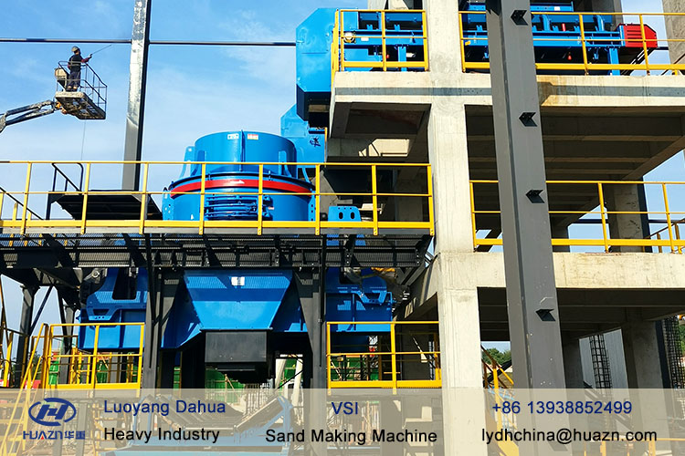 VSI sand making machine